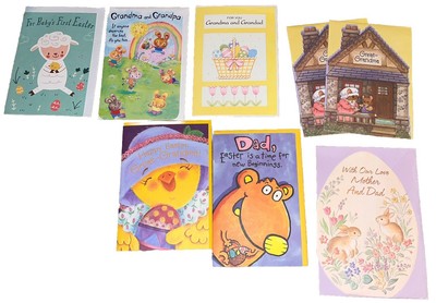Easter Greeting Cards w/ Envelopes, Miscellaneous Styles, Brand New