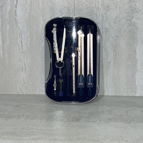 Set Compasso Staedtler 559 C07 - Preciso Con Gambo In Ottone E Accessori | Per Disegno Tecnico E Scuola - Foto 6