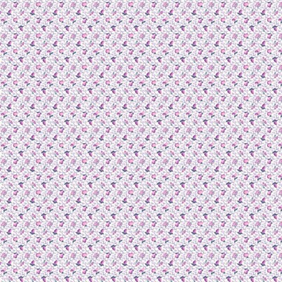 Clothworks Louisa Purple VINTAGE FRUIT Y4412-84 Light Periwinkle fabric BTHY