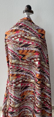 PUCCI Italien Designer Romanit Jersey  1,70  Mtr Lang  x 1,35 Breit