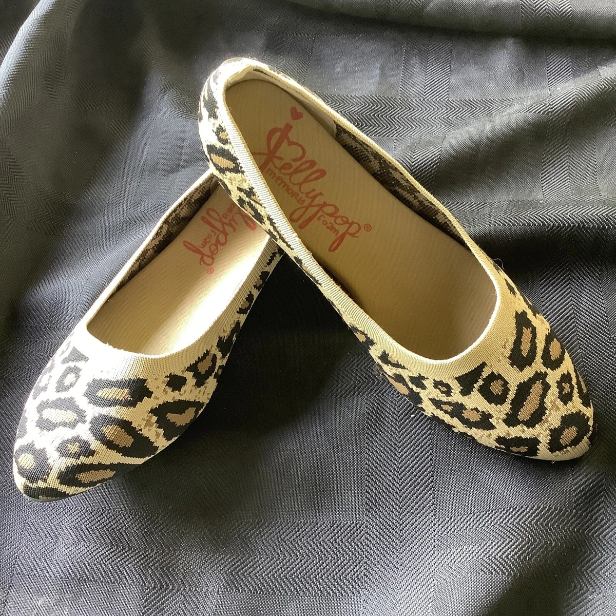 Jellypop leopard online flats
