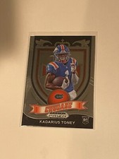 2021 Panini Prizm Draft Picks Kadarius Toney Crusade RC #176