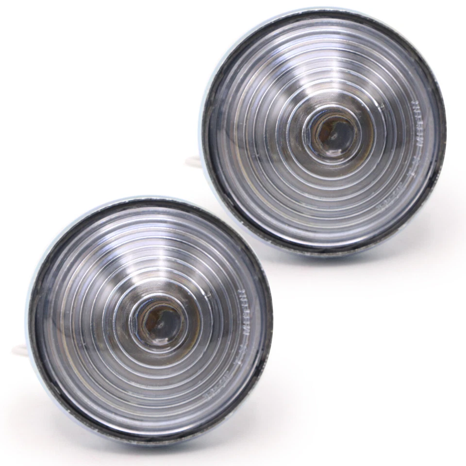 Clear Turn Signal Light Lamp Fits Jeep CJ3 CJ5 CJ6 CJ2A CJ3A CJ3B '45 '75 Foto 3 de 4