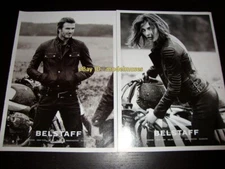 BELSTAFF 4-Page PRINT AD Fall 2014 DAVID BECKHAM Andreea Diaconu