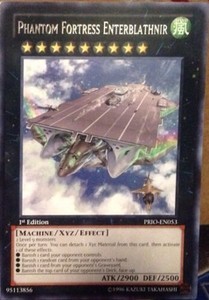 Phantom Fortress Enterblathnir - PRIO-EN053 - Rare - 1st Edition x3 - Near Mint