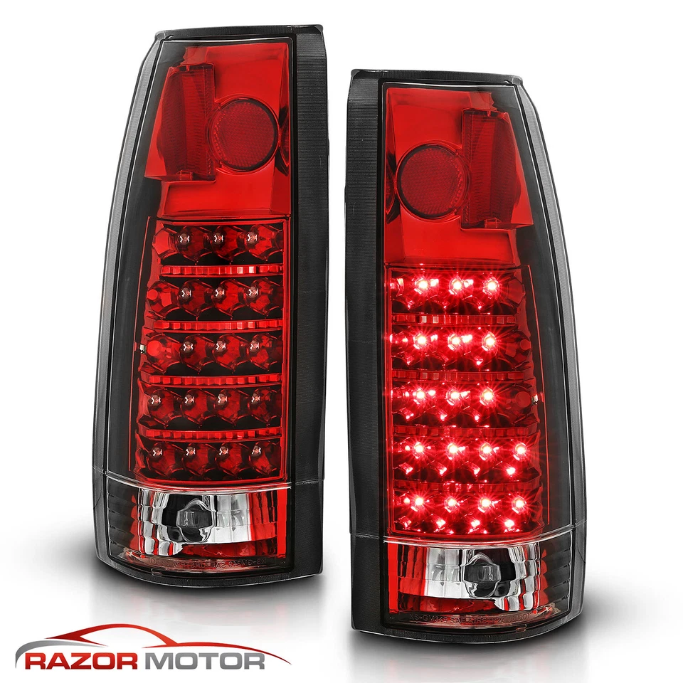 Par de luces traseras LED Blazer Escalade 1988-1999 para Chevy C/K C10 1500/2500/3500 Foto 2 de 4