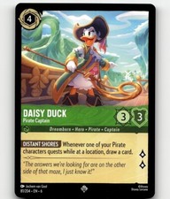 Disney Lorcana Daisy Duck - Pirate Captain - Azurite Sea