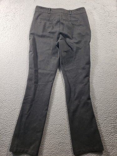 NYDJ Sculpt-Her Pants Women's 8 Gray Mid Rise Lift Tuck Straight Stretch 30x32 - Picture 10 of 16