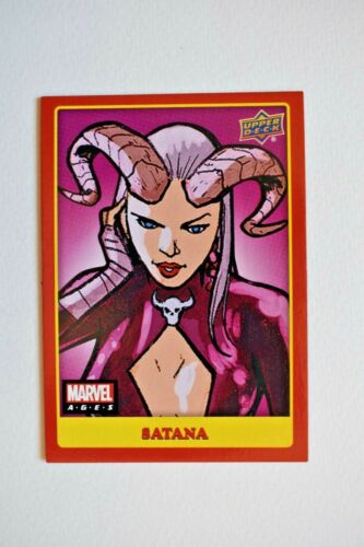 2020 UPPER DECK MARVEL AGES *PHOTO VARIANT* MID SERIES #200 SATANA - Picture 1 of 2