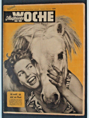 Illustrierte Woche 1954 mit PRINZ EISENHERZ