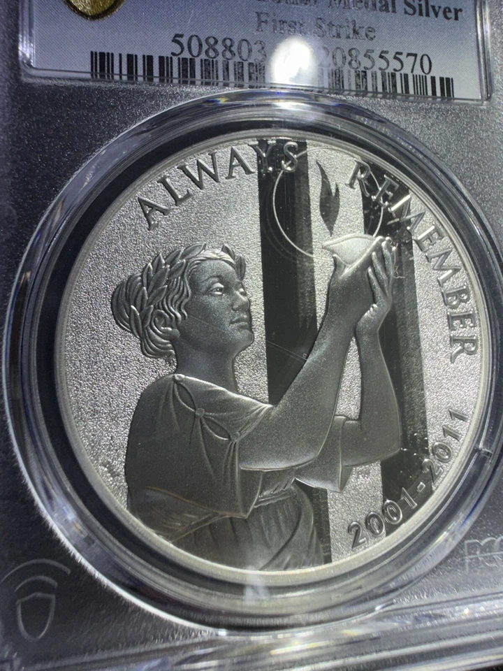 2011-W Proof National Silver Medal PCGS PR69DCAM- First Strike - Image 2 of 4