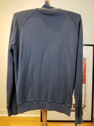 DSQUARED2 Y2K FULL ZIP UP NAVY SWEATSHIRT SZ SMALL MADE IN ITALY - Picture 6 of 6