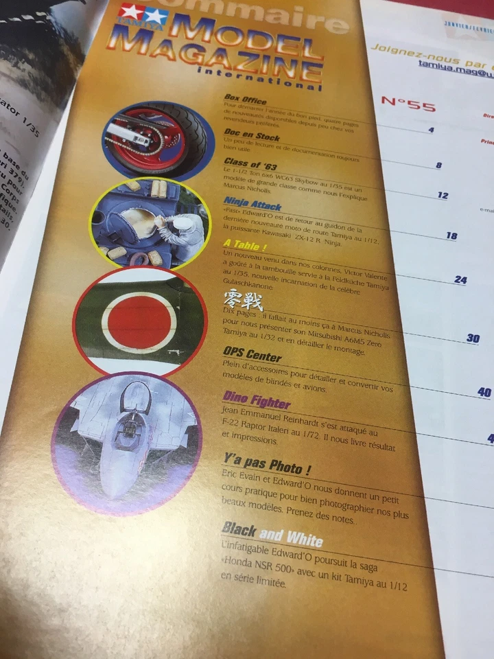Tamiya Modello Magazine International N.55 2002 Mitsubishi A6M5 Zero Kawa - Immagine 2 di 4