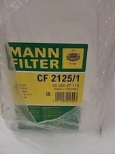 Air filter MANN-FILTER CF 2125/1