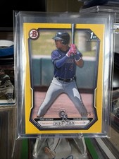 Bowman 2026 Roldy Brito 1st Bowman BP-21 Colorado Rockies Yellow #60/75