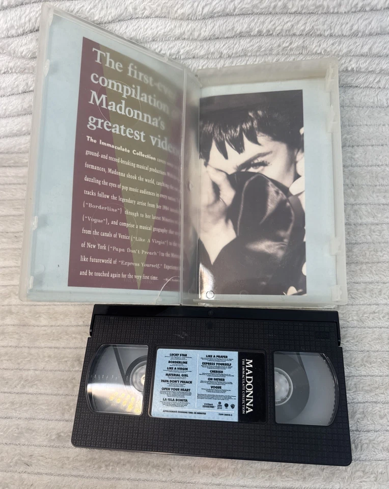 Madonna The Immaculate Collection Bundle Double Album VHS Video CD Album & EP - Image 4 of 4