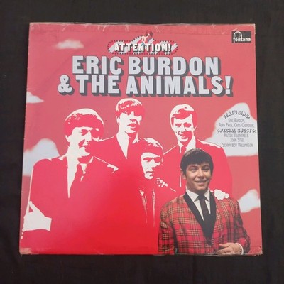ERIC BURDEN &THE ANIMALS- ATTENTION! VINYL LP GERMANY NEAR MINT VINYL 