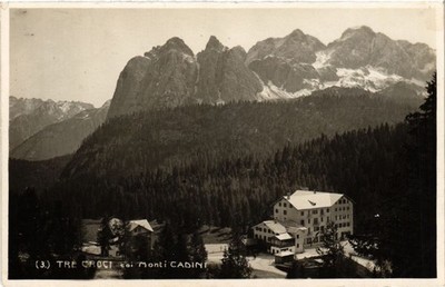 CPA Tre Croci coi Monti Cadini ITALIEN (545111)