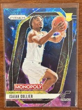 2024-25 Panini Prizm Monopoly - Isaiah Collier #36 Nebula Prizm RC SSP ROOKIE