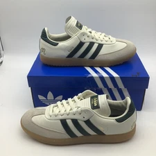 Adidas Samba Malbon Golf Shoes JR2248 Cream Green Gum Mens Size 10 Womens 11 New