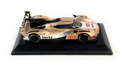 BBURAGO RACE SERIES 1:43 Gold PORSCHE 963 #12 2024 24HR LE MANS