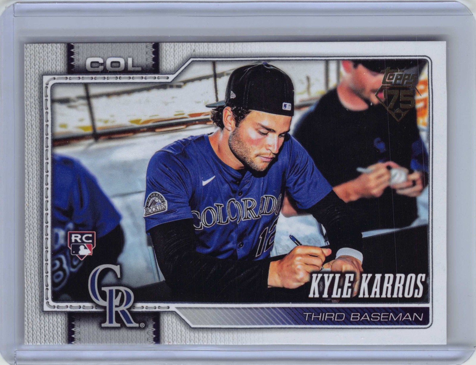 2026 Topps Series 1 Kyle Karros #334 Variation Golden Mirror SSP