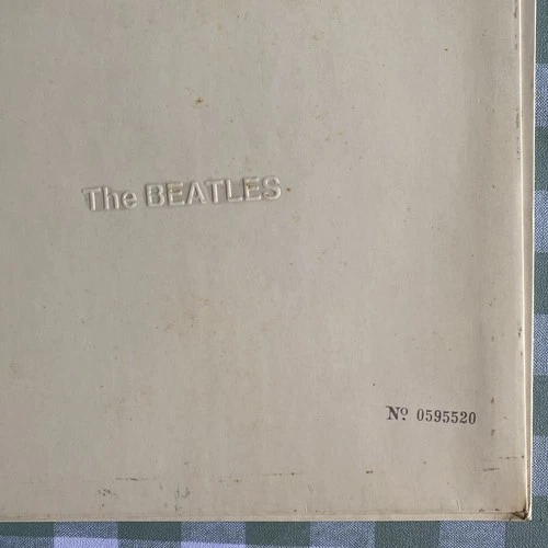 The BEATLES - WHITE ALBUM  - APPLE 1st PRESS VINYL LP -5/-6/-1/-1 top loader