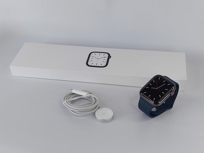 Apple Watch Series 7 45 mm LTE, GPS + Cellular 89 %   Komplettes Set