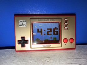 Nintendo Game & Watch: Super Mario Bros Handheld Console (No Cabel)