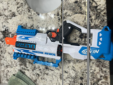 NERF Ultra Scream Machine Dart Blaster Blue/W...