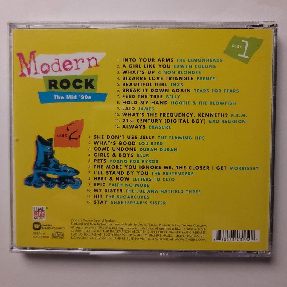 Modern Rock - The Mid '90s, 1986-1987 & 1980-1984 CDS VARIOUS ARTIST - Image 2 of 4