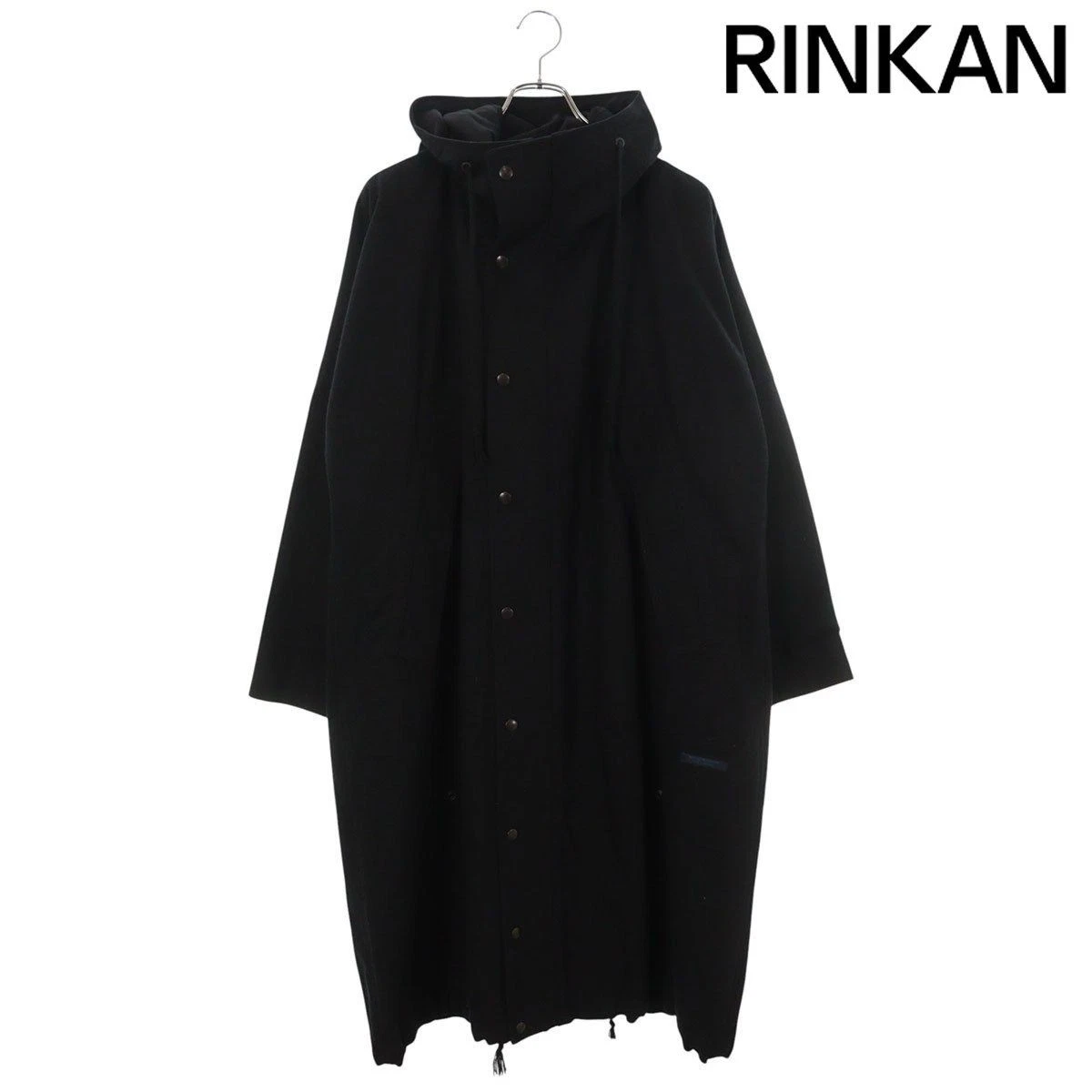 Yohji Yamamoto Black Coats, Jackets & Vests Wool Outer Shell for