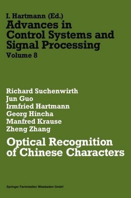 Optical Recognition of Chinese Characters Richard Suchenwirth