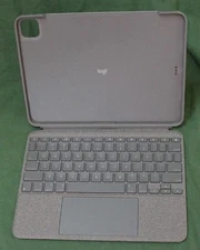 Logitech Combo Touch for iPad Pro 11”, Gen 1-4, never used, Oxford Gray