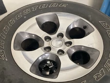 Jeep Wrangler Rims and Tires - Set of 5 OEM 255/70/18 Wheels