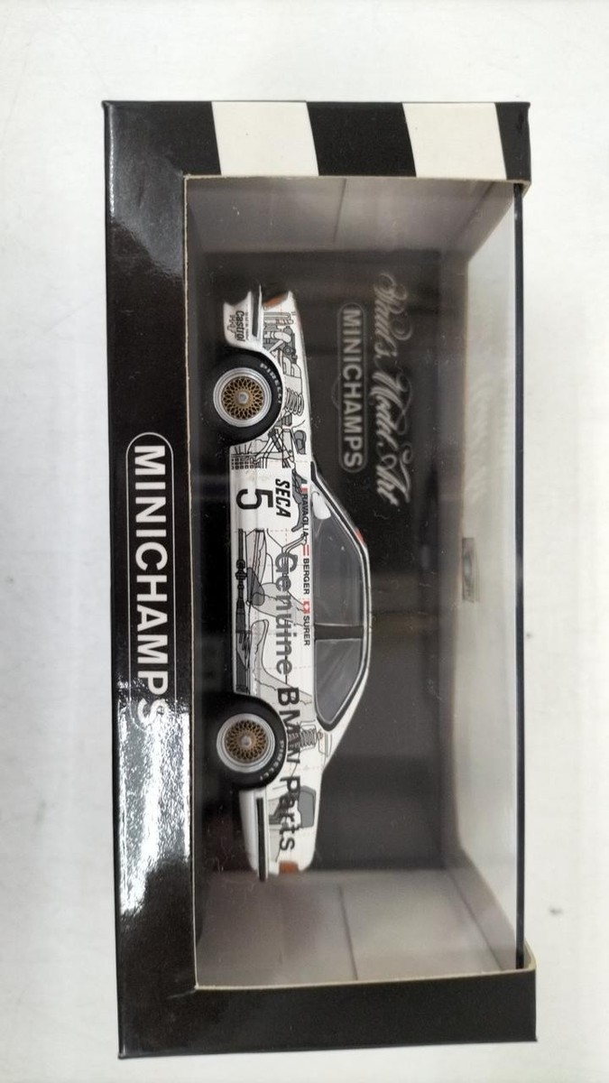 ミニカー 1/43 BMW 635CSi SPA1984 3) BMW M 635 CSI (E24) 1984 Blue 1:43 Minichamps EXTREMELY