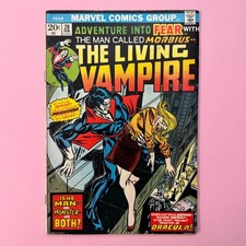 ADVENTURE INTO FEAR #20 1973 FN/VF (7.0) Marvel Comics. 1st Solo Morbius!