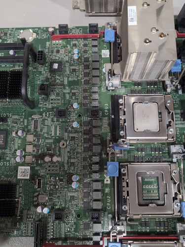 Scheda di sistema Dell JRJM9 PowerEdge R910 0JRJM9 con 2 CPUS E7-4860 e 2 dissipatori - Foto 4 di 18