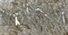 VTG Barbie doll utensils spoons mini silverware accessories kitchen 12 pcs EUC!!