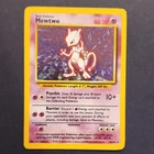 Wizards of the Coast Mewtwo Base Set 1999 Holo Rare 10/102 HP60 Basic EN