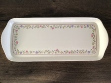 CLOVERLEAF SUMMER CHINTZ MELAMINE SANDWICH TRAY 14.5” VINTAGE