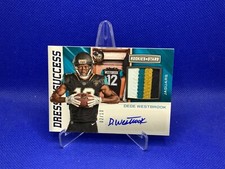 2017 Panini Rookies and Stars Dede Westbrook 4 CLR Patch Auto /10