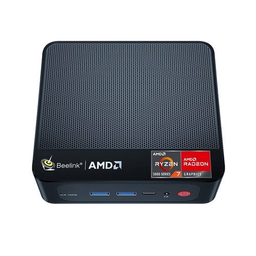 Beelink SER5 Pro Ryzen 7 5700U Mini PC Windows 11 16G 500G WiFi6 4K HD Computer - 第 2/23 張圖片