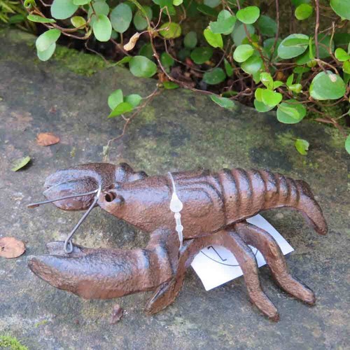 Hummer Schalentier Gusseisen Deko Gartendeko Dekoartikel Landhaus Garten GA654 - Bild 2 von 4