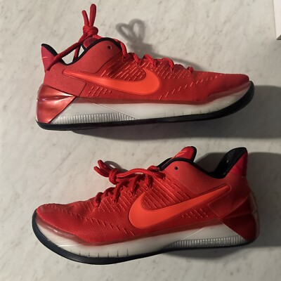 Size 13 Nike Kobe University Red