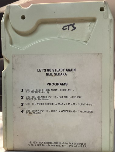 5 Neil Sedaka 8 Track Tape Lot - Picture 9 of 12