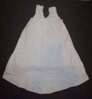 Girls Nano Na No White & Gray Polka Dot A-line Side Pocket Dress Size 3 Girls Nano Na No White & Gray Polka Dot A-line Side Pocket Dress Size 3