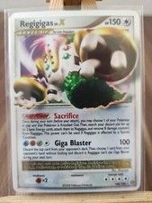 Regigigas LV.X 100/100 Diamond & Pearl Stromfront Ultra Holo Rare Pokemon Card