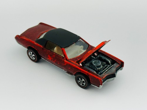 Hot Wheels Redline CUSTOM ELDORADO Red US White Interior Very Nice !! - Picture 5 of 6