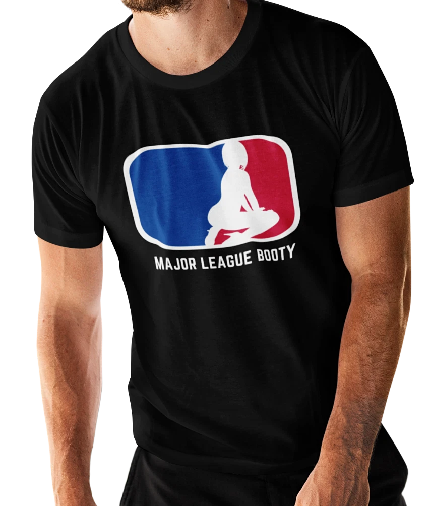 Major League Booty T-Shirt Baseball Parody